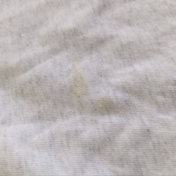 Reebok Classics Logo Cropped  Fit Tee White Melange Colour Women's Size 2X - Picture 8 of 8